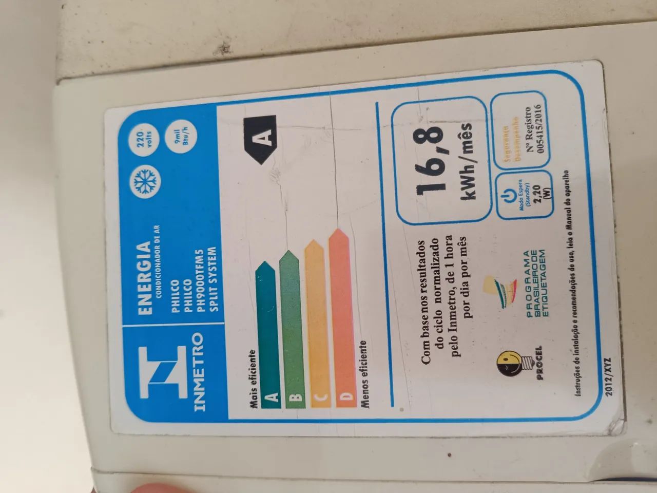 Ar-condicionado 9mil BTUs ( baixei pra vender ) - Foto 4