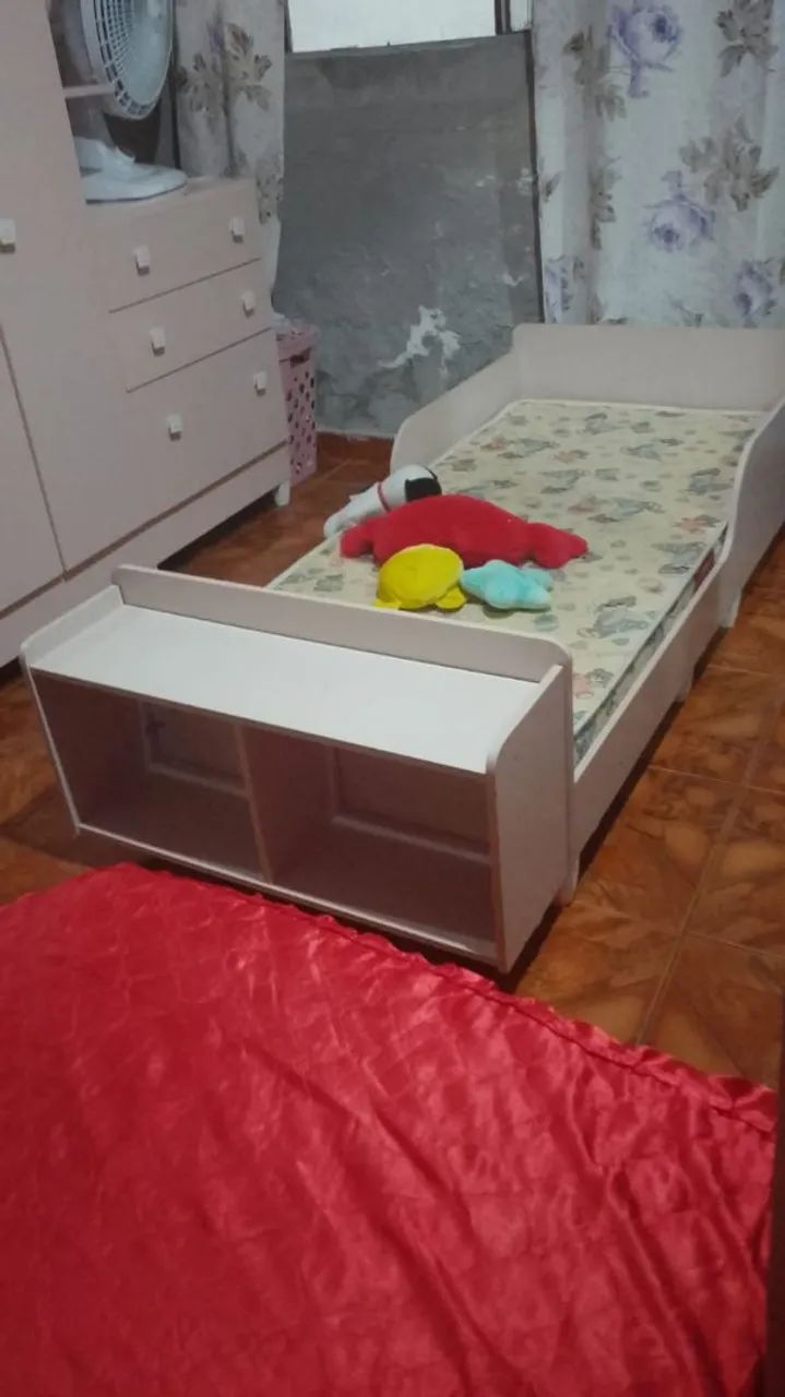 Cama infantil rosa  - Foto 3