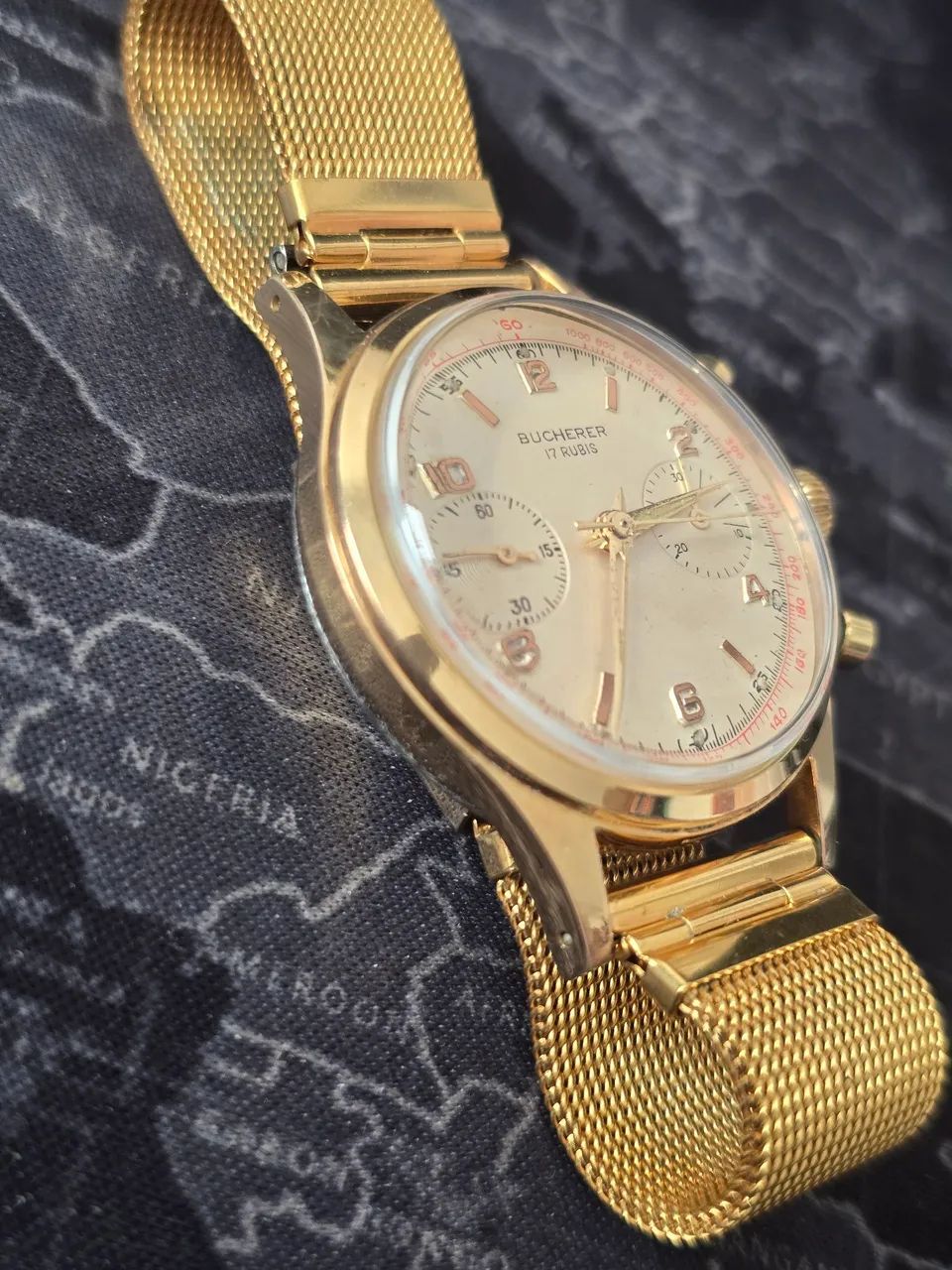Relógio Bucherer Landeron 248 revisado - Foto 2