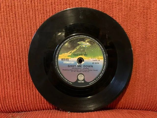 LP Vinil Compacto Nazareth Shot Me Down / Gone Dead Train