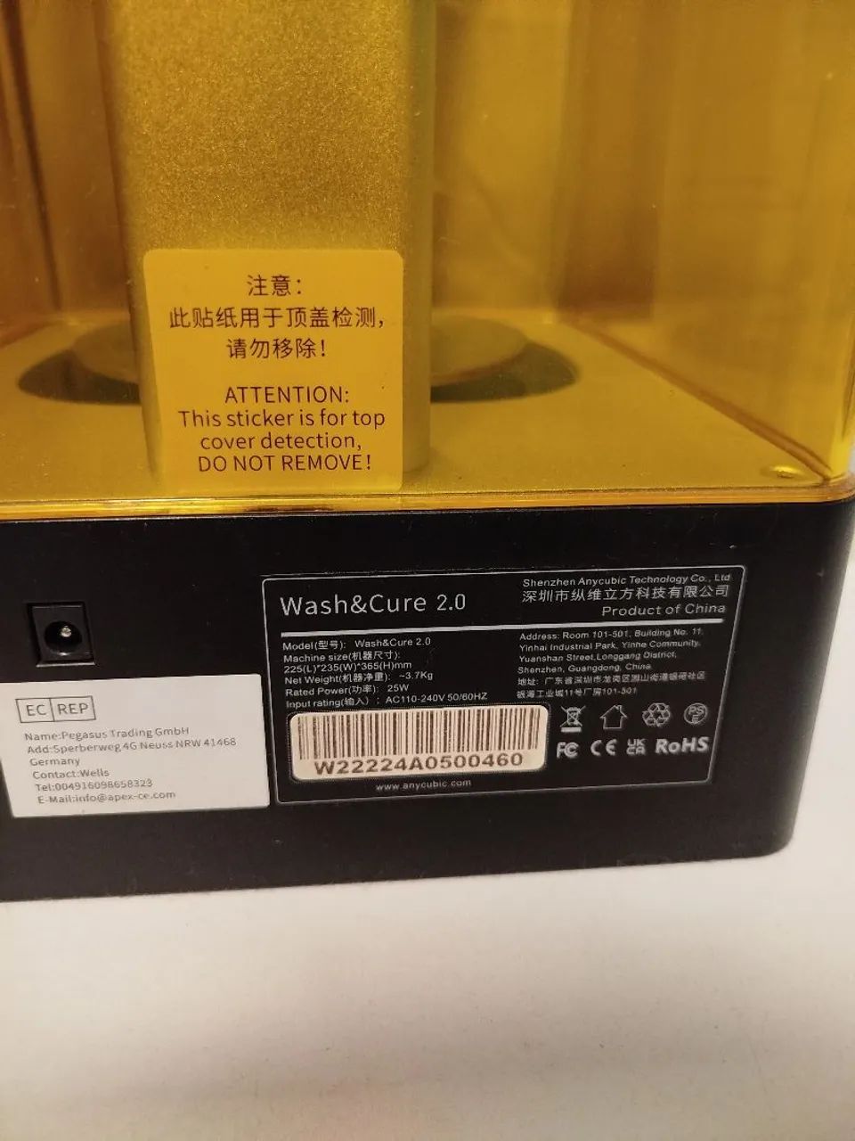 Impressora 3D anycubic photon M3 resina com secadora  - Foto 3