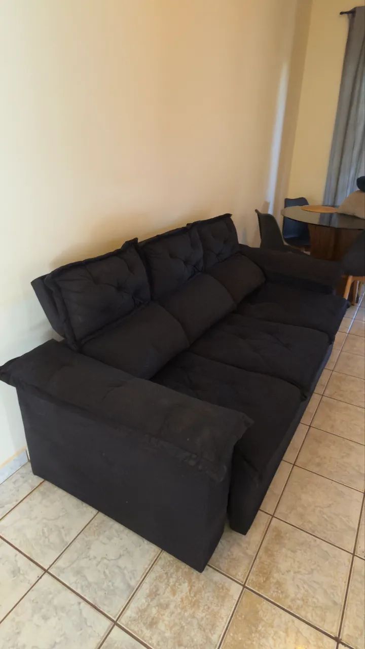 Sofá Retrátil 3 lugares  - Foto 3