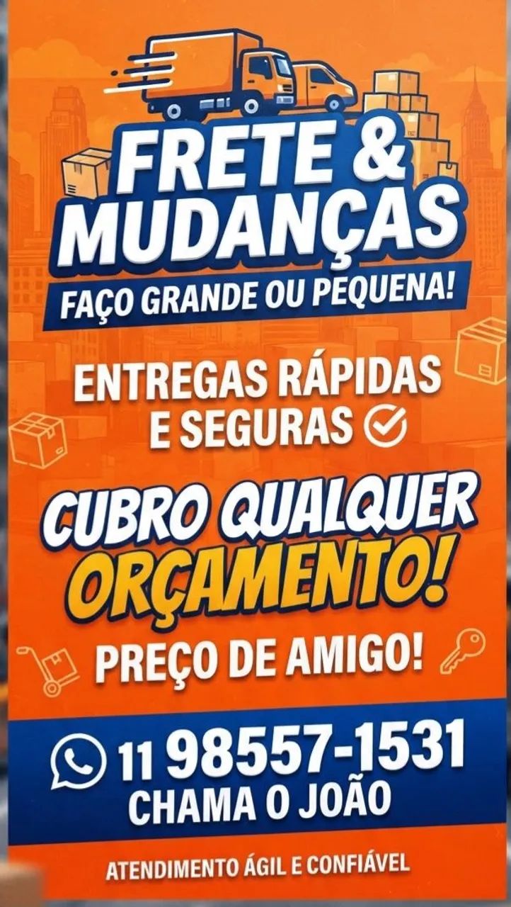 Frete/ mudança 