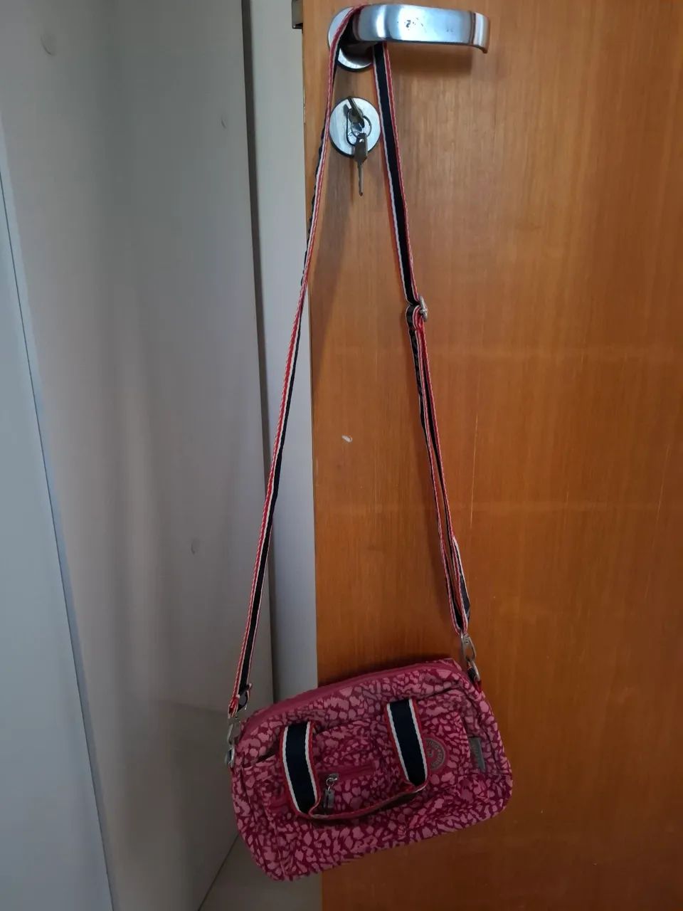 Bolsa infantil rosa estampada - Foto 2