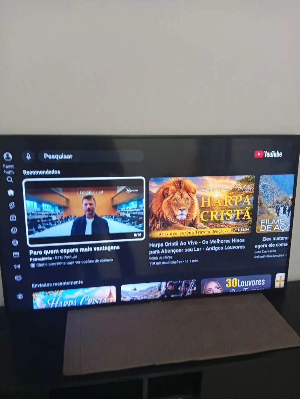 Smart Samsung Led ultra 4k todos Apps 50" comando de Voz controle  - Foto 3
