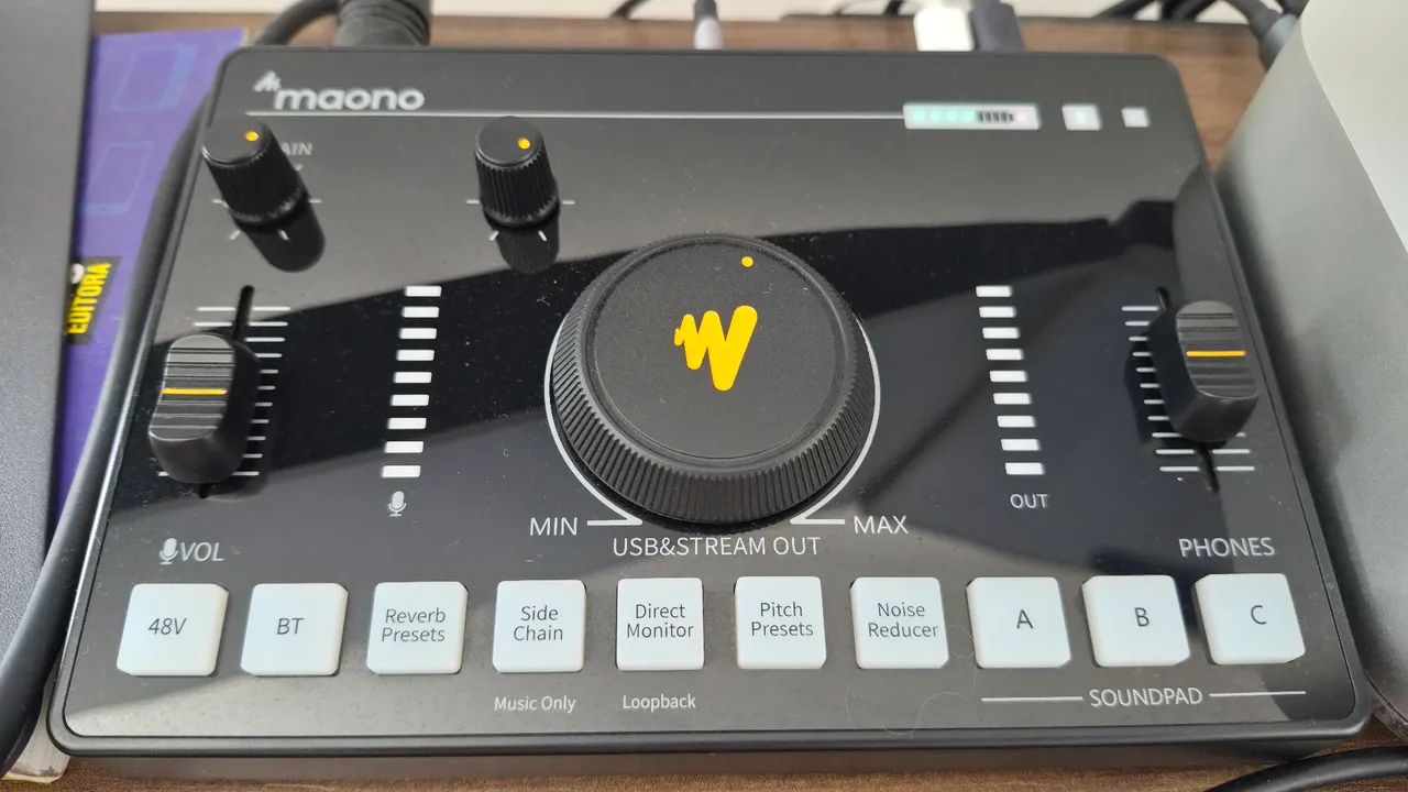 Mixer de som e streaming Maono caster C2 - Foto 2