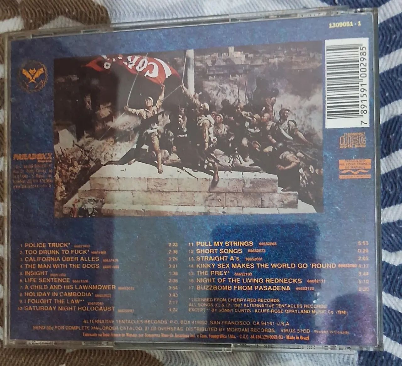 Banda cd Dead Kennedys surf skate hardcore - Foto 2