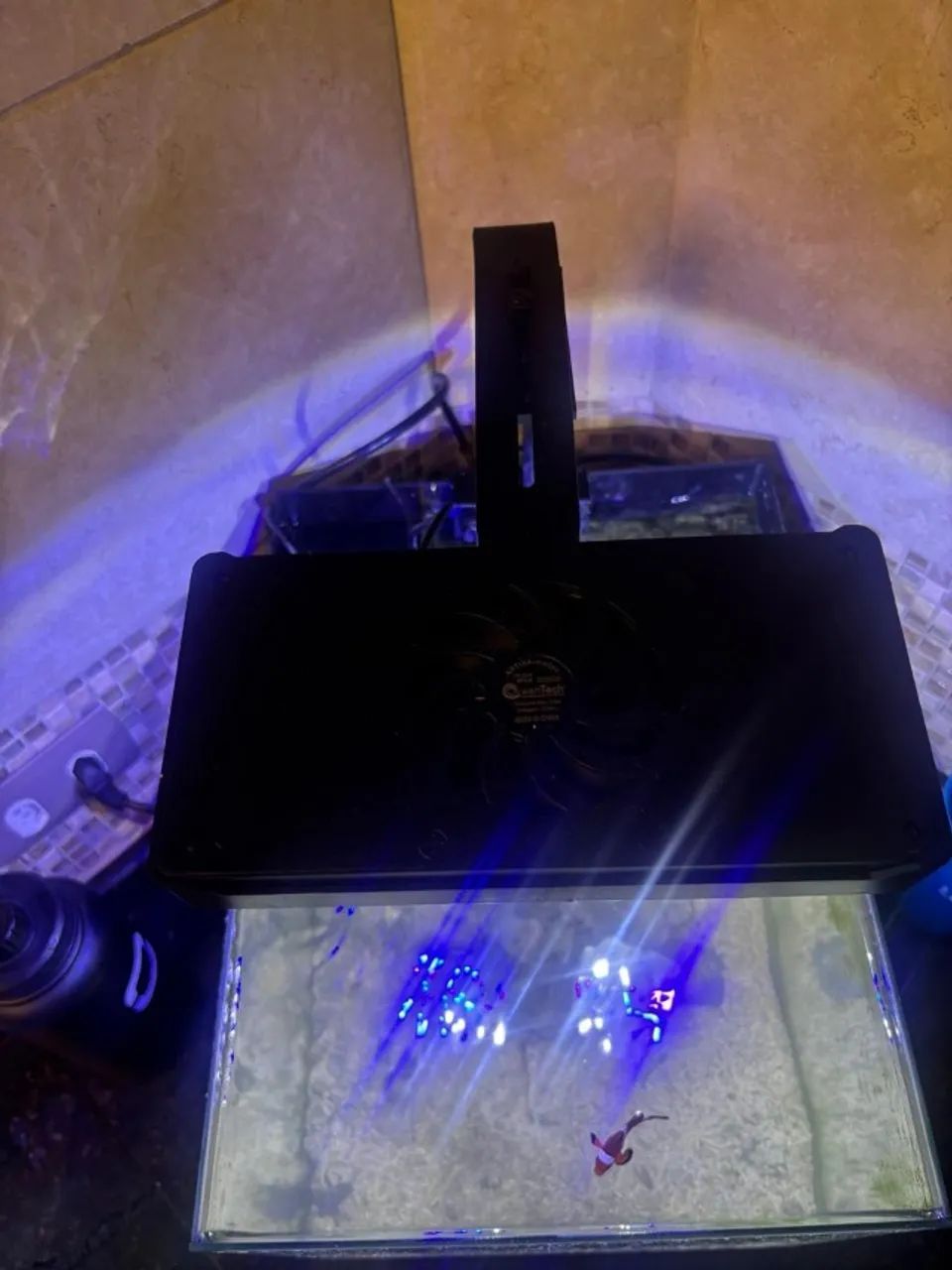 Aquário 40L Completo com Samp + Luminária Artika Ocean Tech  - Foto 4