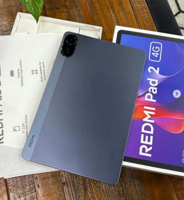 Tablet Xiaomi Redmi Pad 2 com entrada para chip 8GB de RAM, 256GB interno