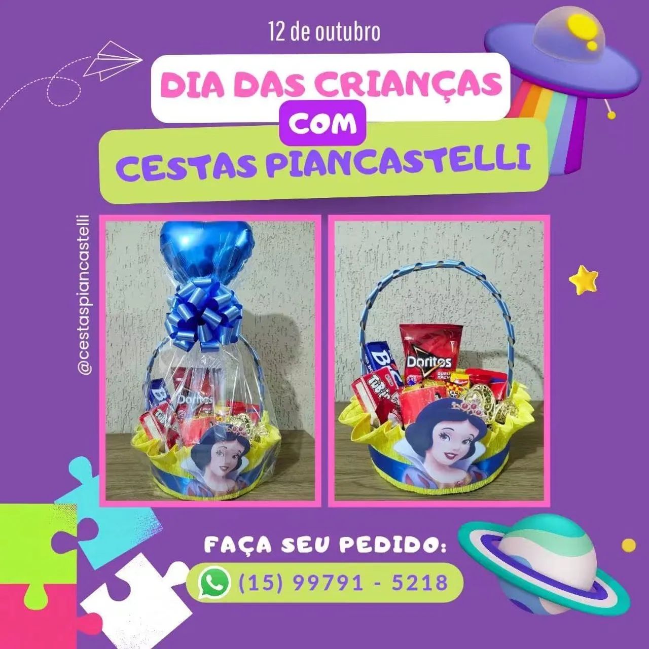 Cestas Piancastelli Presente para todas ocasiões  - Foto 2