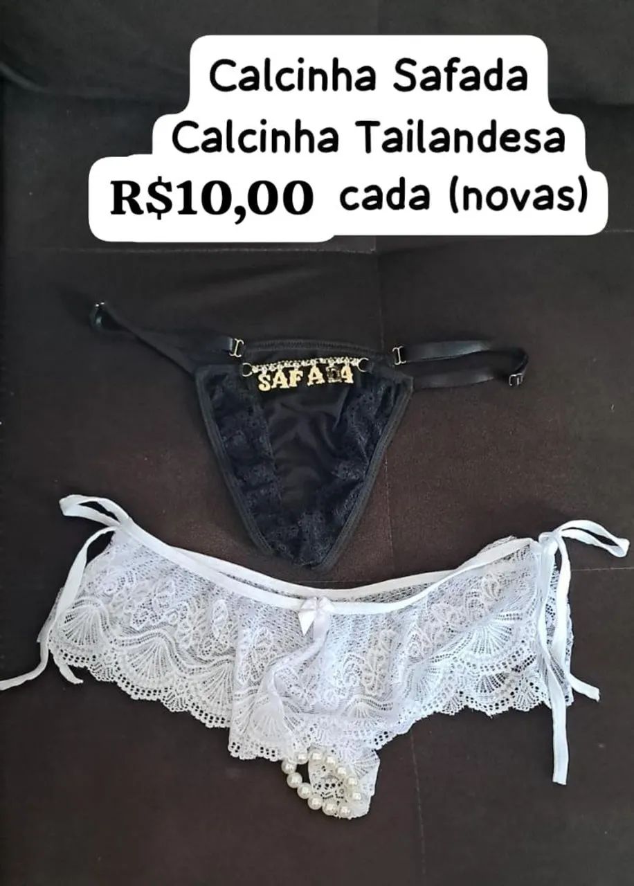 Calcinhas (R$10,00 cada)