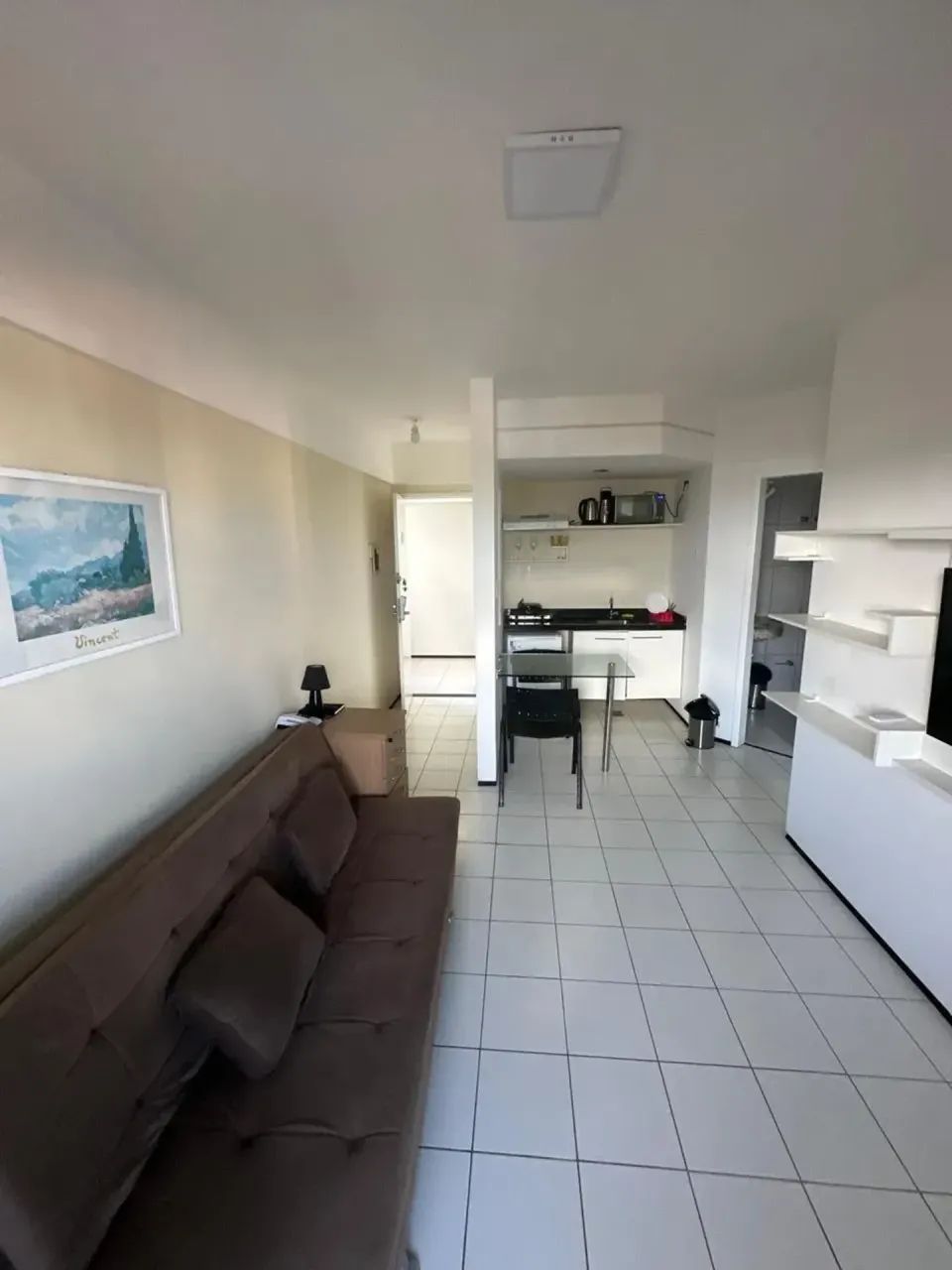 FLAT MOBILIADO NA PONTA FAROL COM 1 QUARTO - Foto 5