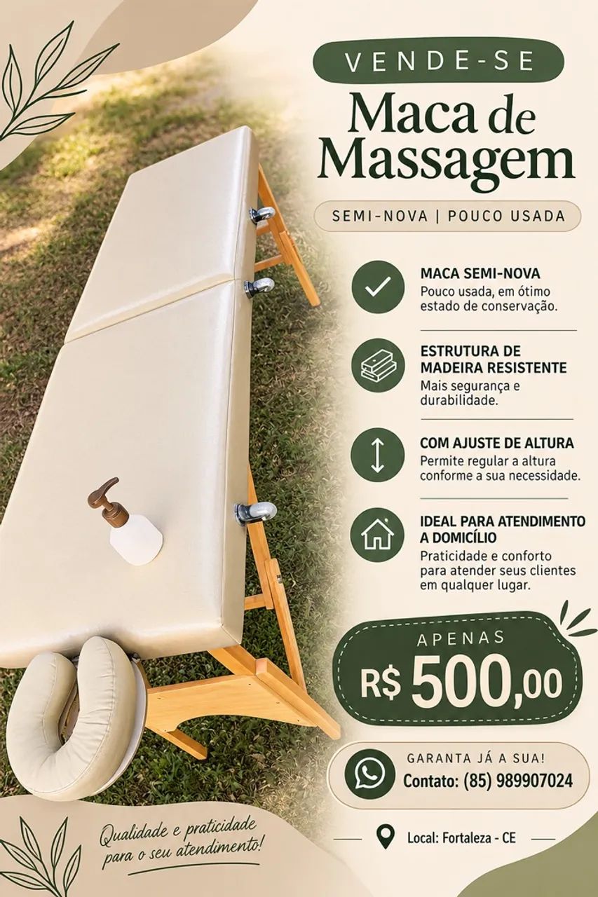 Maca portátil 