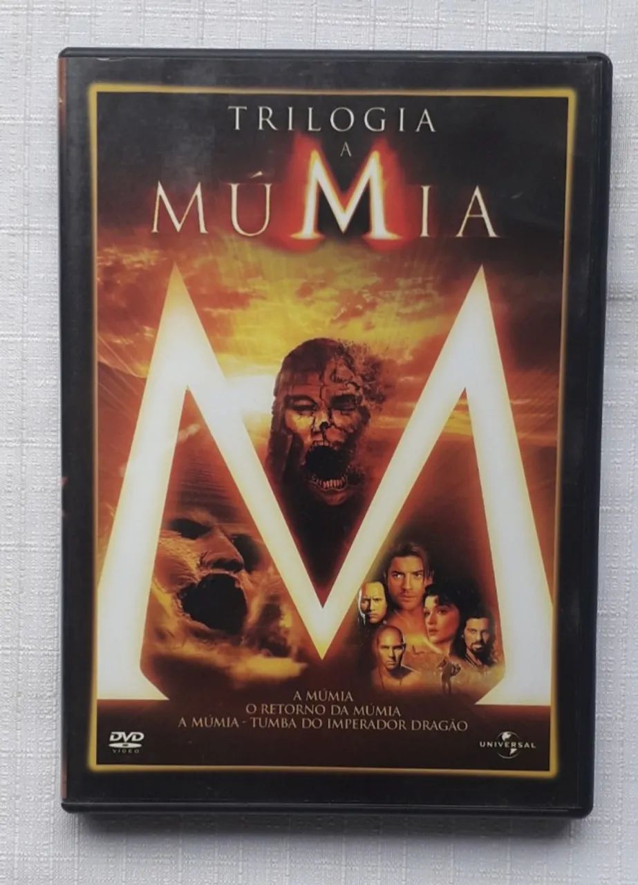 Dvd Box Trilogia A Múmia (original)