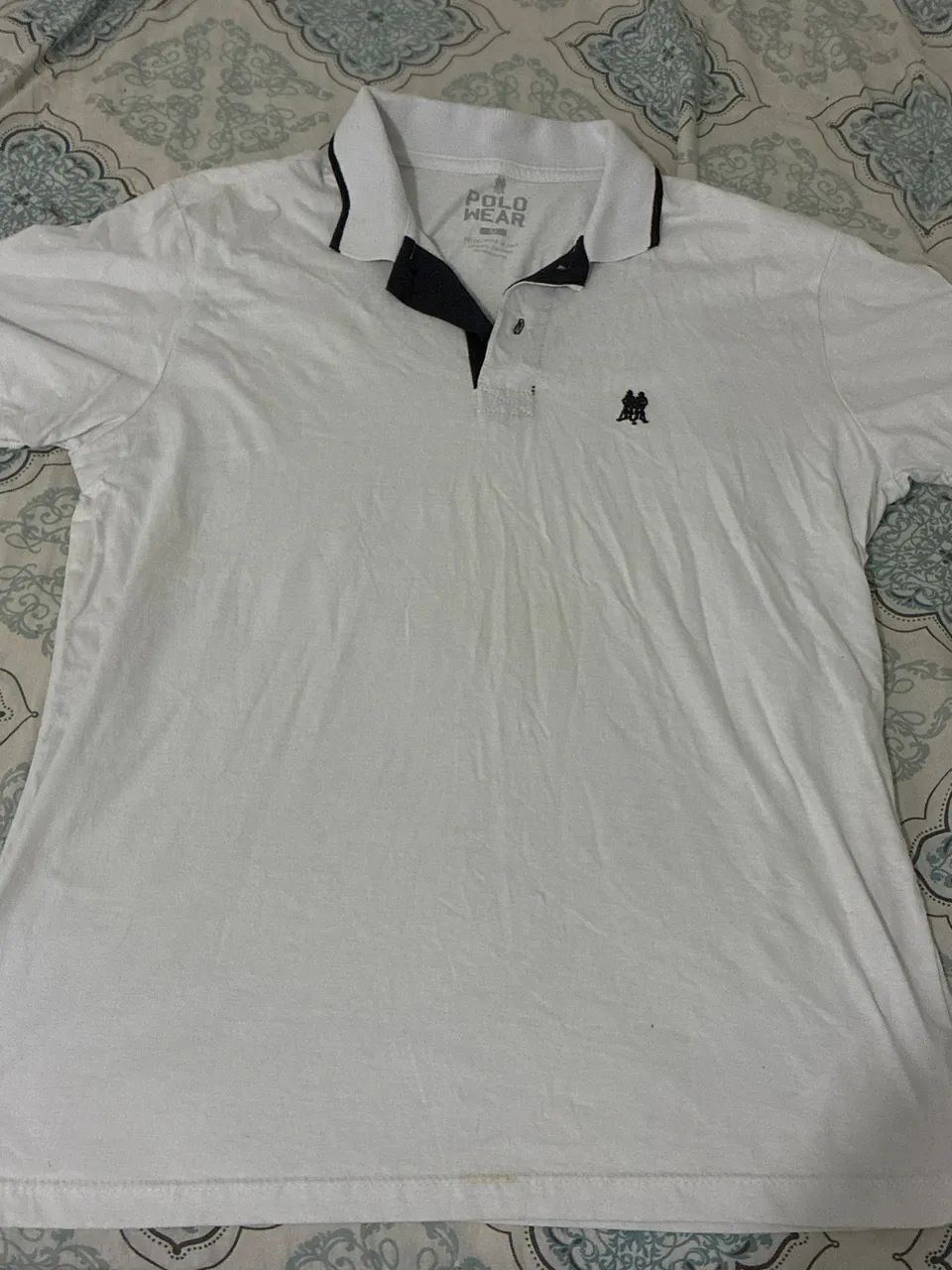 Camisa branca Polo Wear