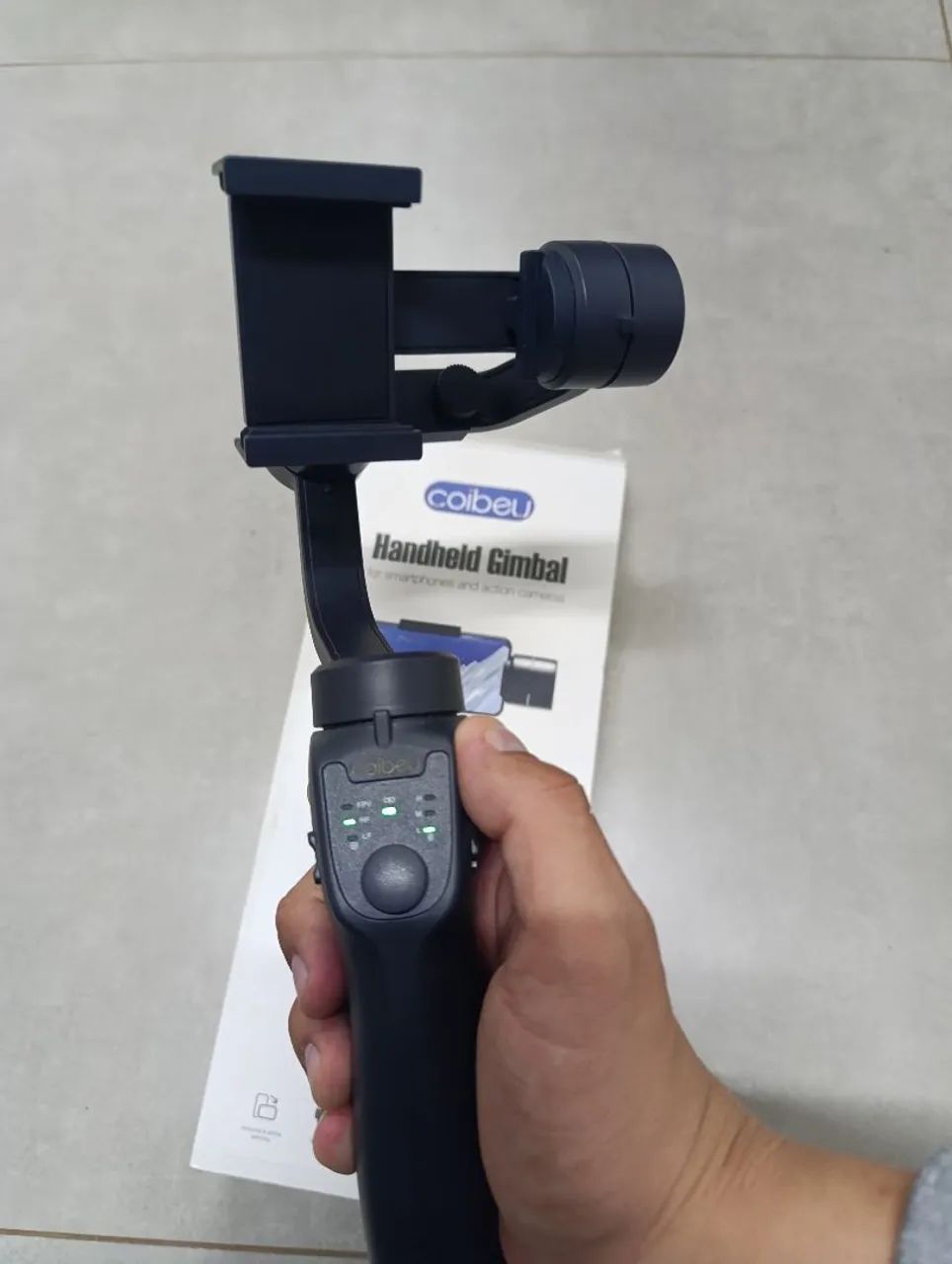 Gimbal Coibeu Celular 3 Eixos - Foto 2