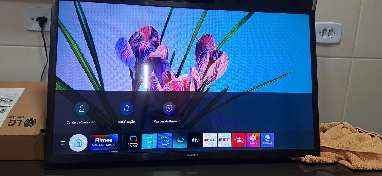 Tv Samsung 32 polegadas smartv sistema tizen 