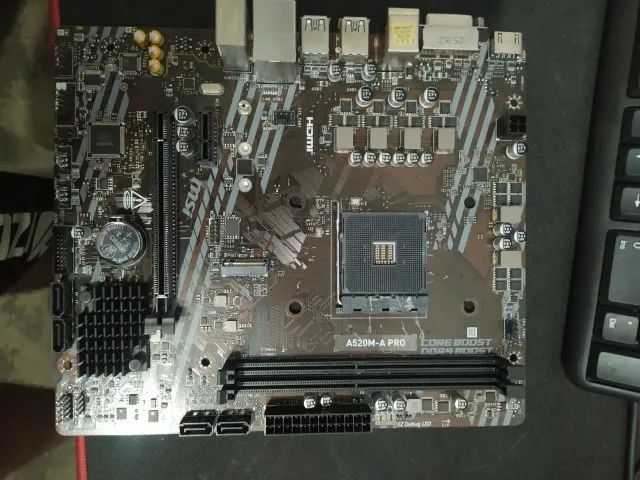 Placa Mãe MSI A520M-A PRO DDR4