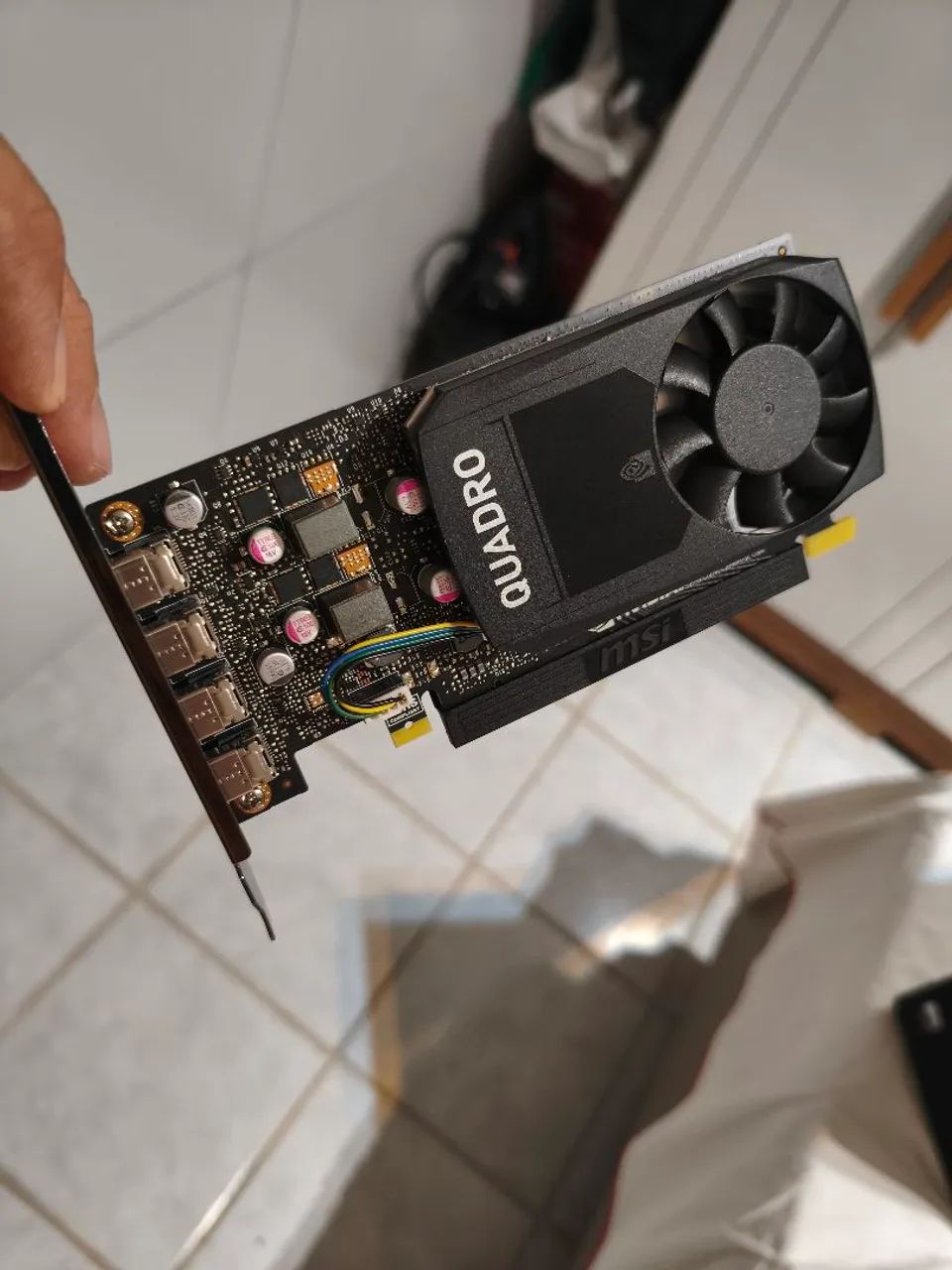NVIDIA QUADRO P1000 TRABALHO COM AUTOCAD - Foto 4