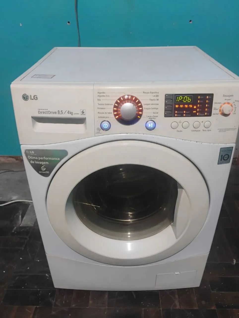 Máquina lava e seca 8,5 kg garantia de cinco meses