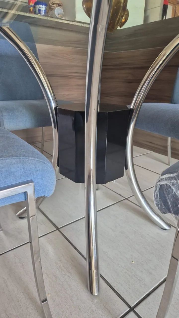 Mesa de jantar com 4 cadeiras - Foto 4
