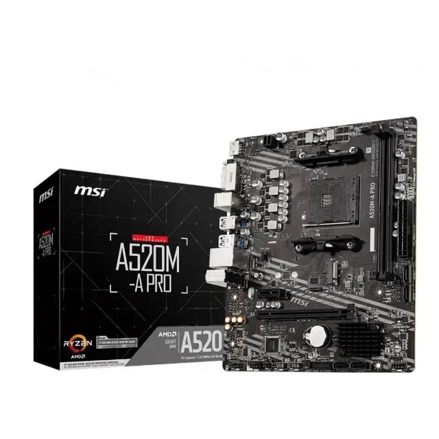 Placa Mãe MSI A520M-A PRO DDR4 - Foto 4