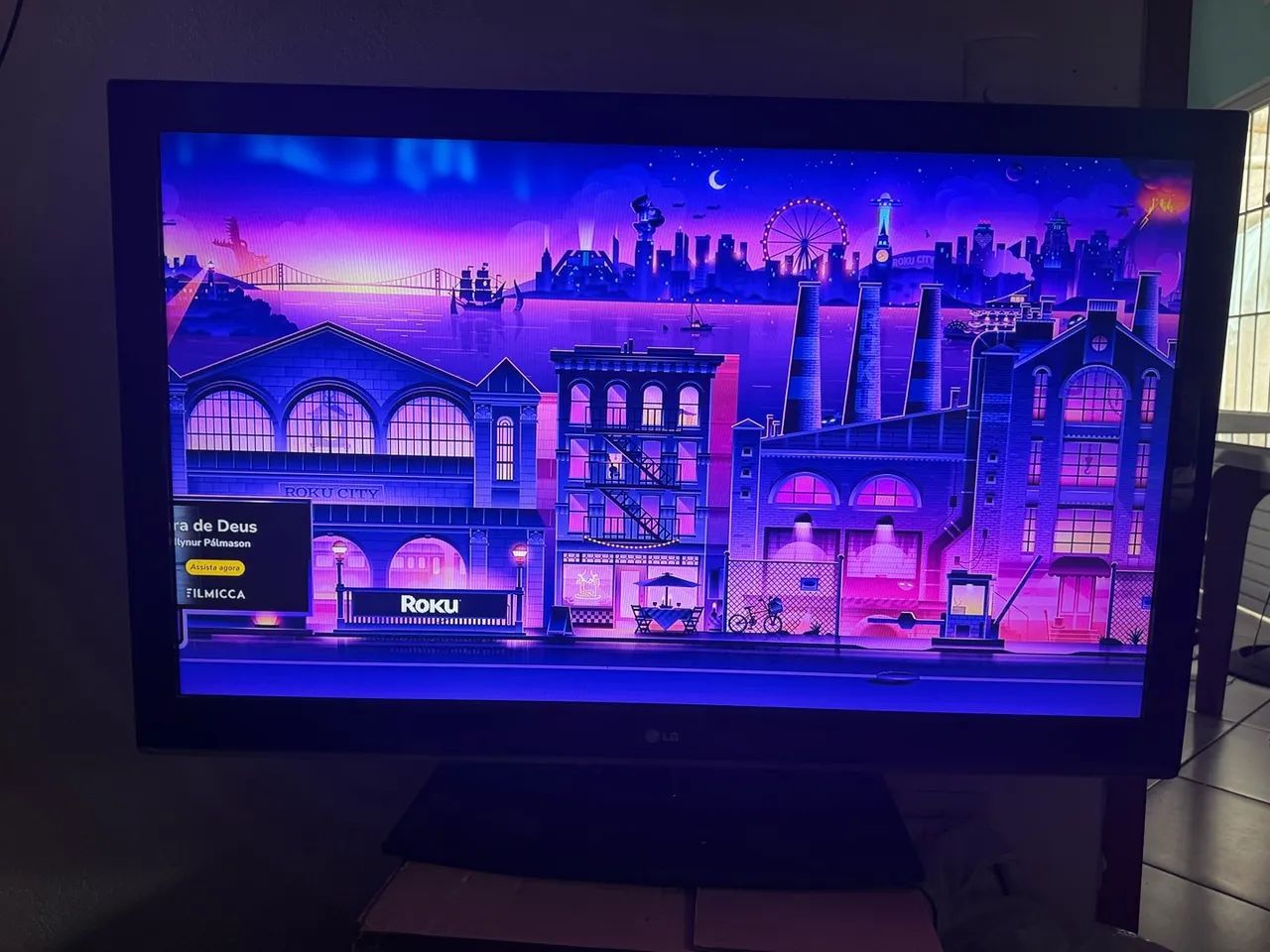 TV LG 42polegadas + Roku