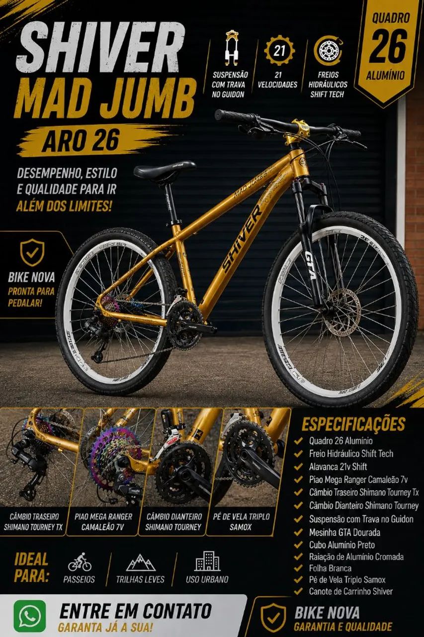Bike Shiver aro 26