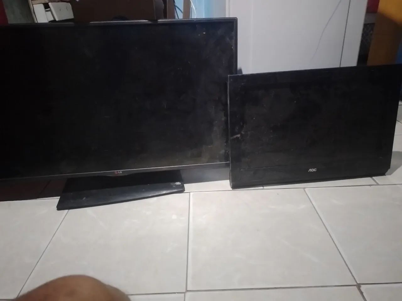TV usadas para Tirar peças 34 é 50 polegadas  - Foto 2