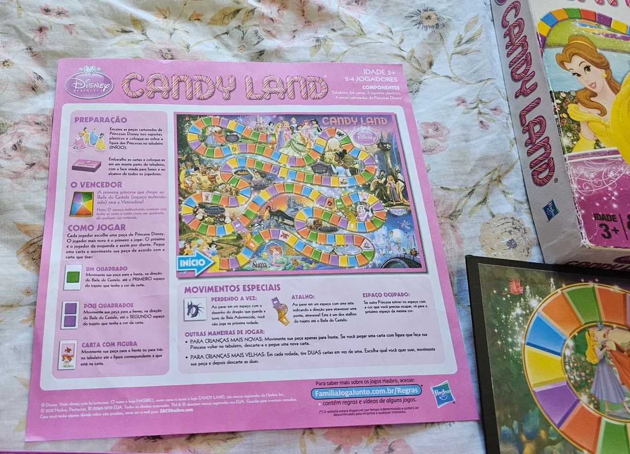 Jogo Candy Land Princesas - Foto 5