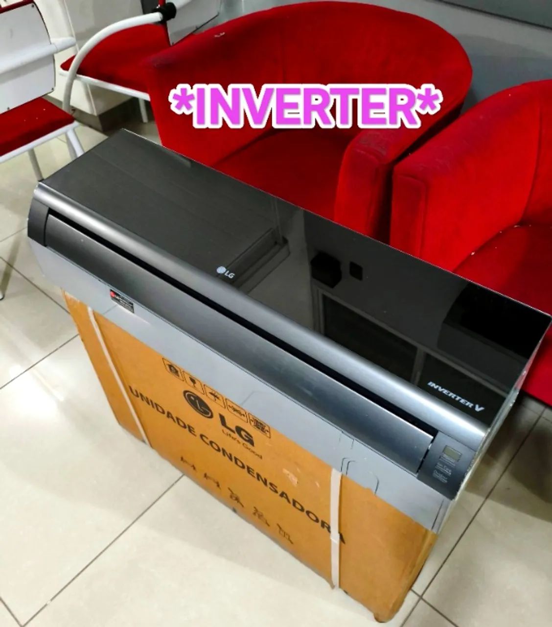Ar Split LG Inverter 9000 BTUs  + Nota +  Garantia 