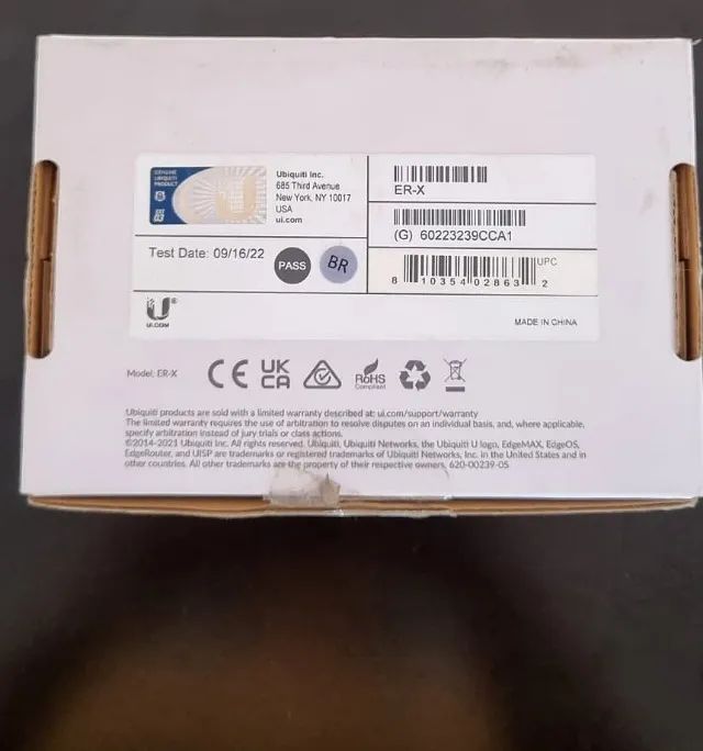 Ubiquiti EdgeRouter X (ER-X) na caixa original - Foto 3