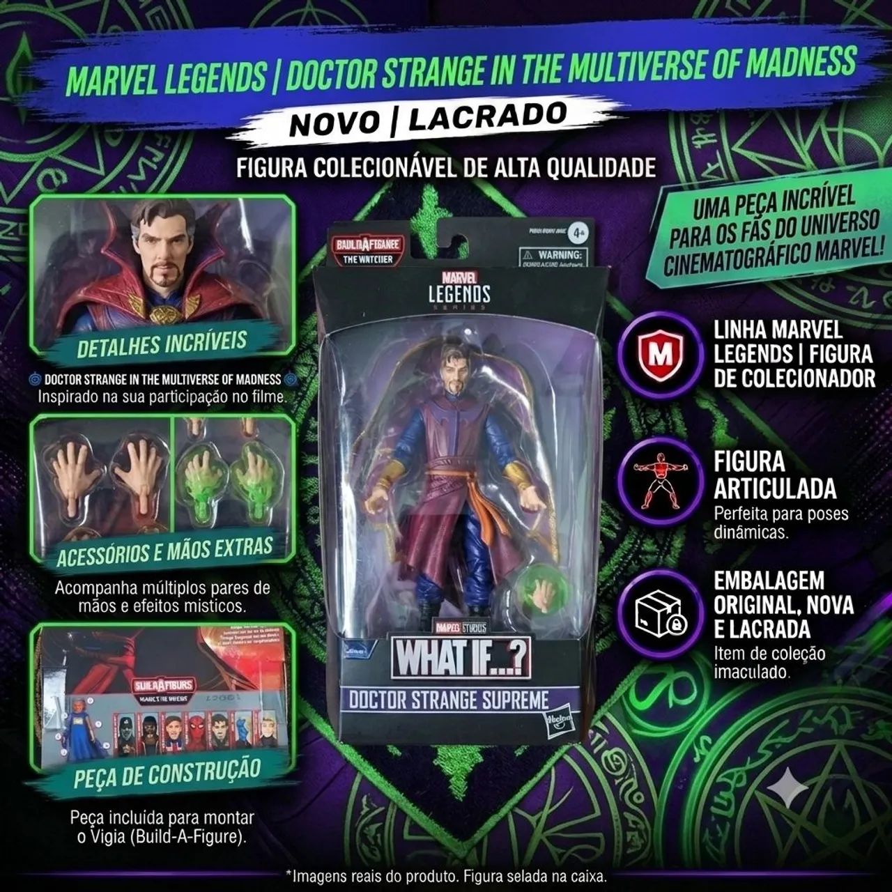Action Figure - Dr. Stranger Supreme What If? - Marvel Legends 
