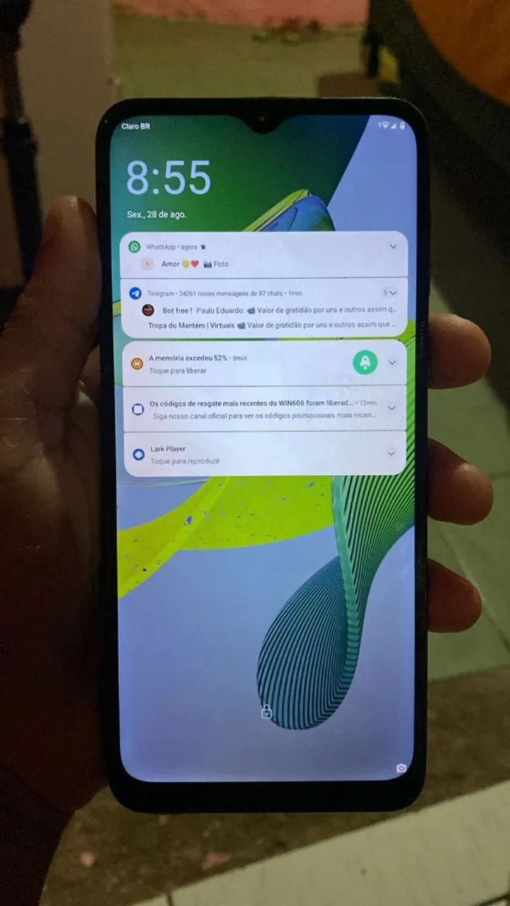 Célular Moto E13 Bem Conservado Com Tudo Funcionando 64GB , 230 reais vindo busca !