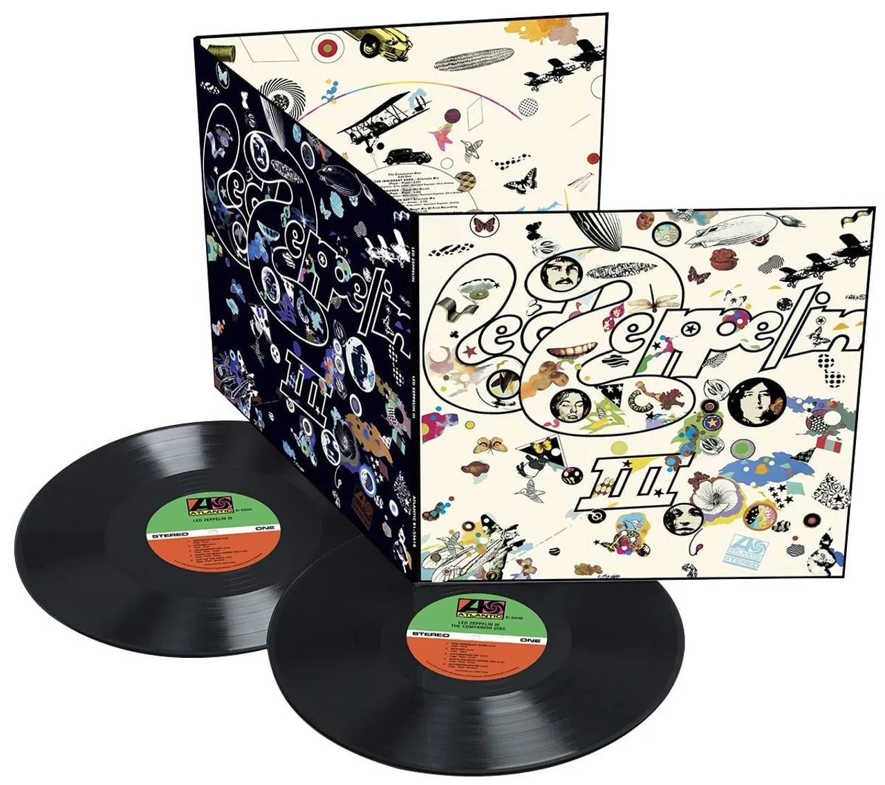 Lp Led zeppelin III edição de luxo capa tripla importado