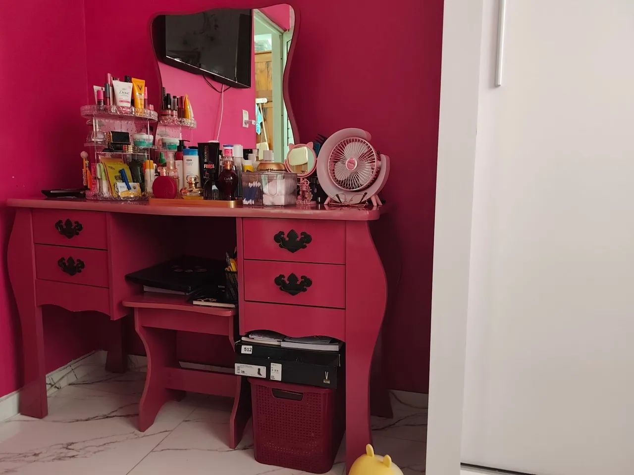 Penteadeira camarim na cor pink - Foto 4