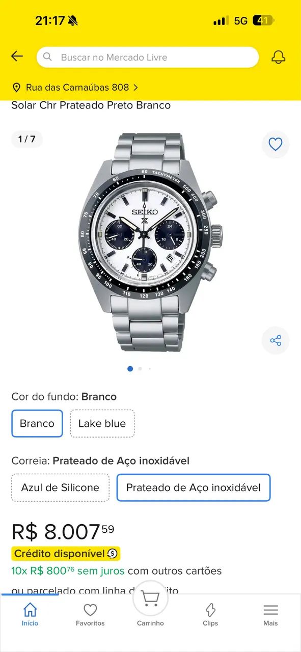 Relógio Seiko Prospex Speedtimer - Foto 2