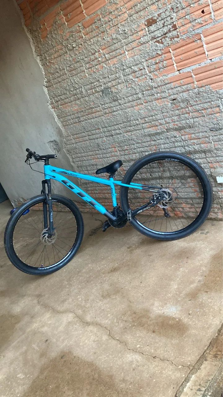 Bicicleta aro 29 GTI freio a disco e marcha catracada  - Foto 2