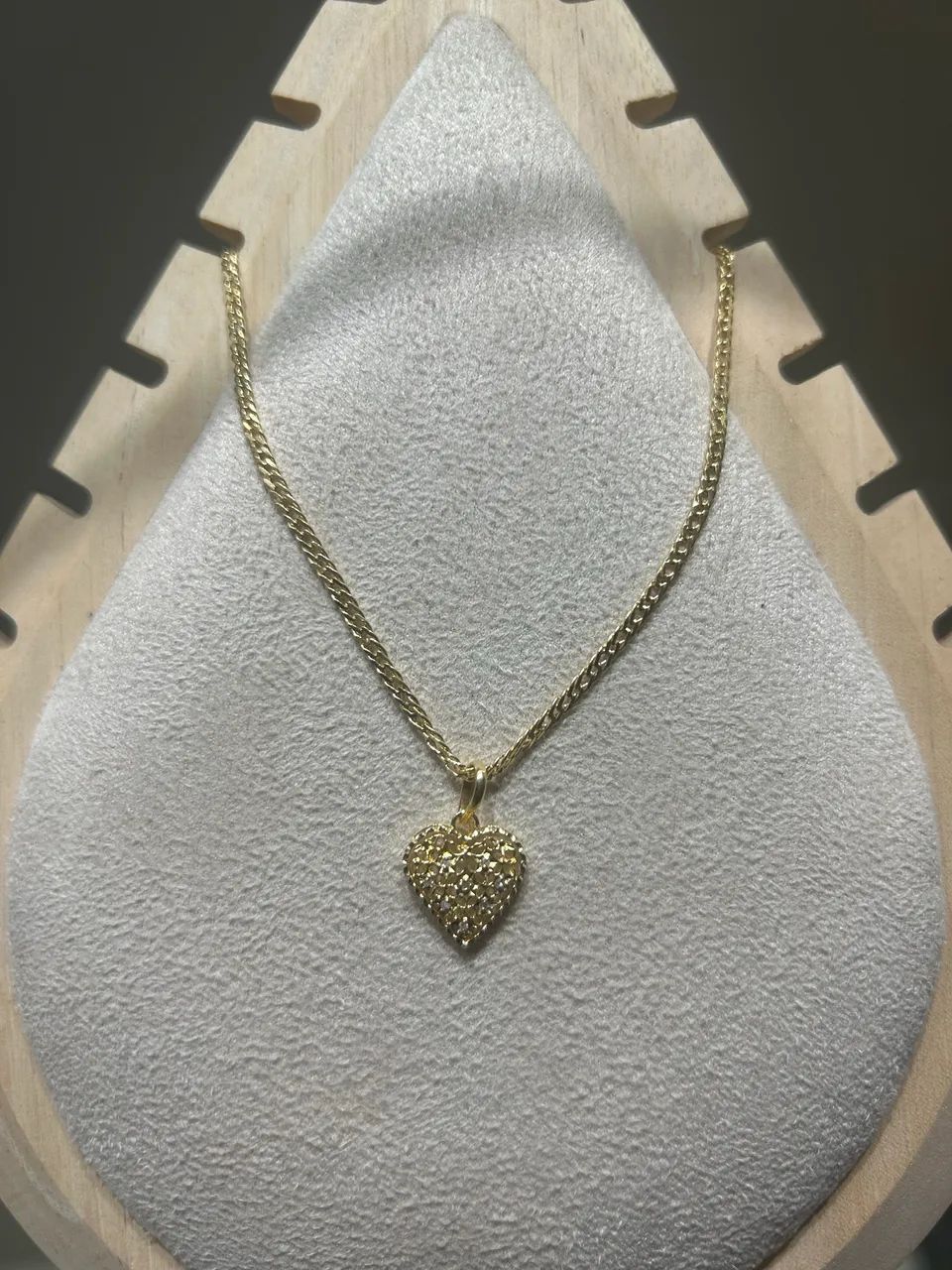 Tornozeleira de ouro 18k