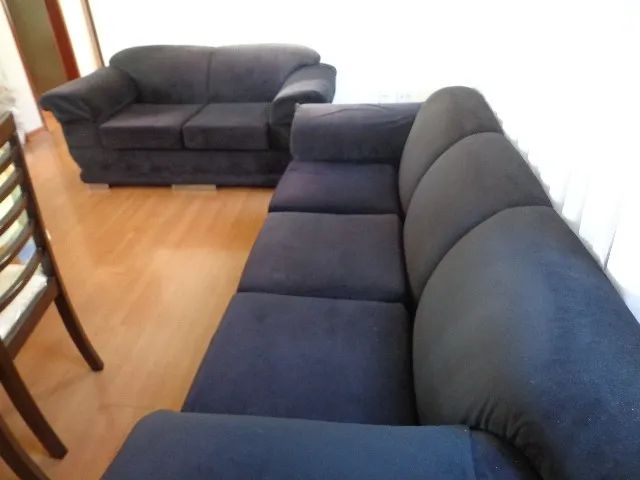 Conjunto de sofás de 2 e 3 lugares