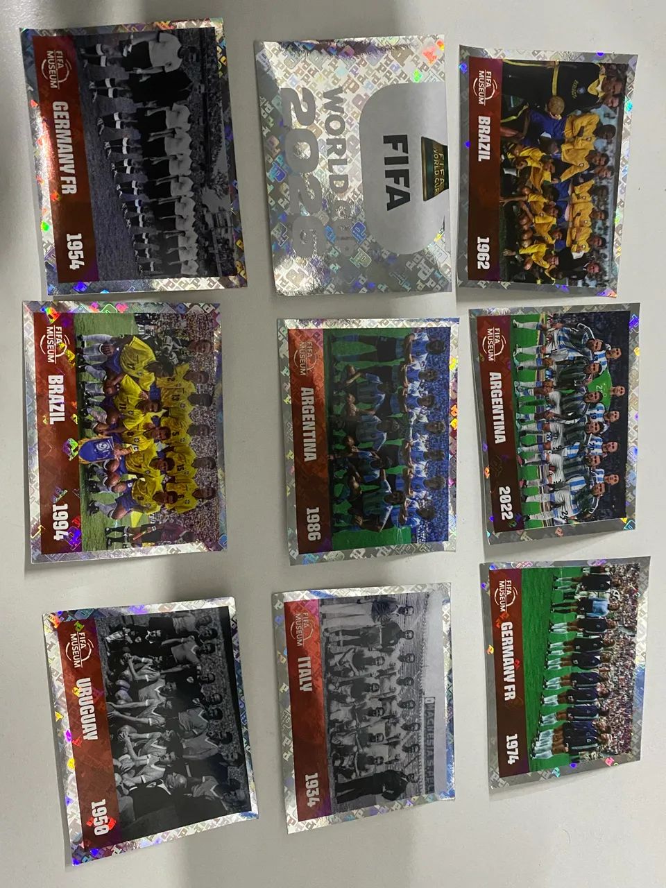 Lote figurinhas FWC 