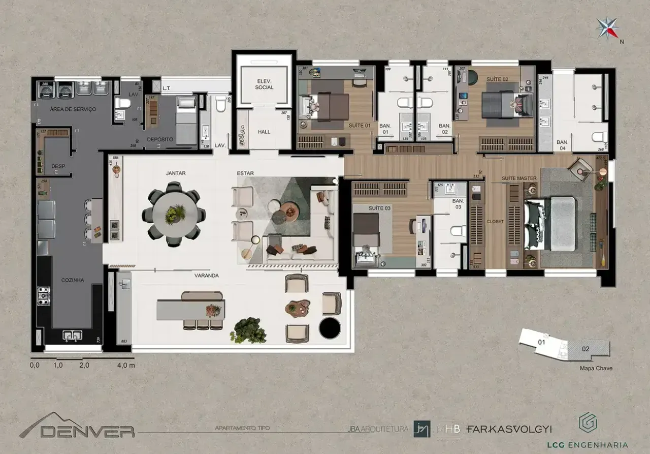 PLANTA 208m²