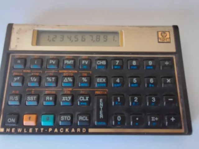 CALCULADORA HP 12 C *****USADA*******