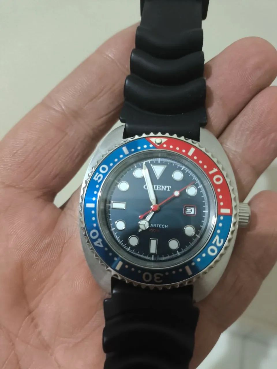 Relógio Orient Solartech MBSP1037 200metros
