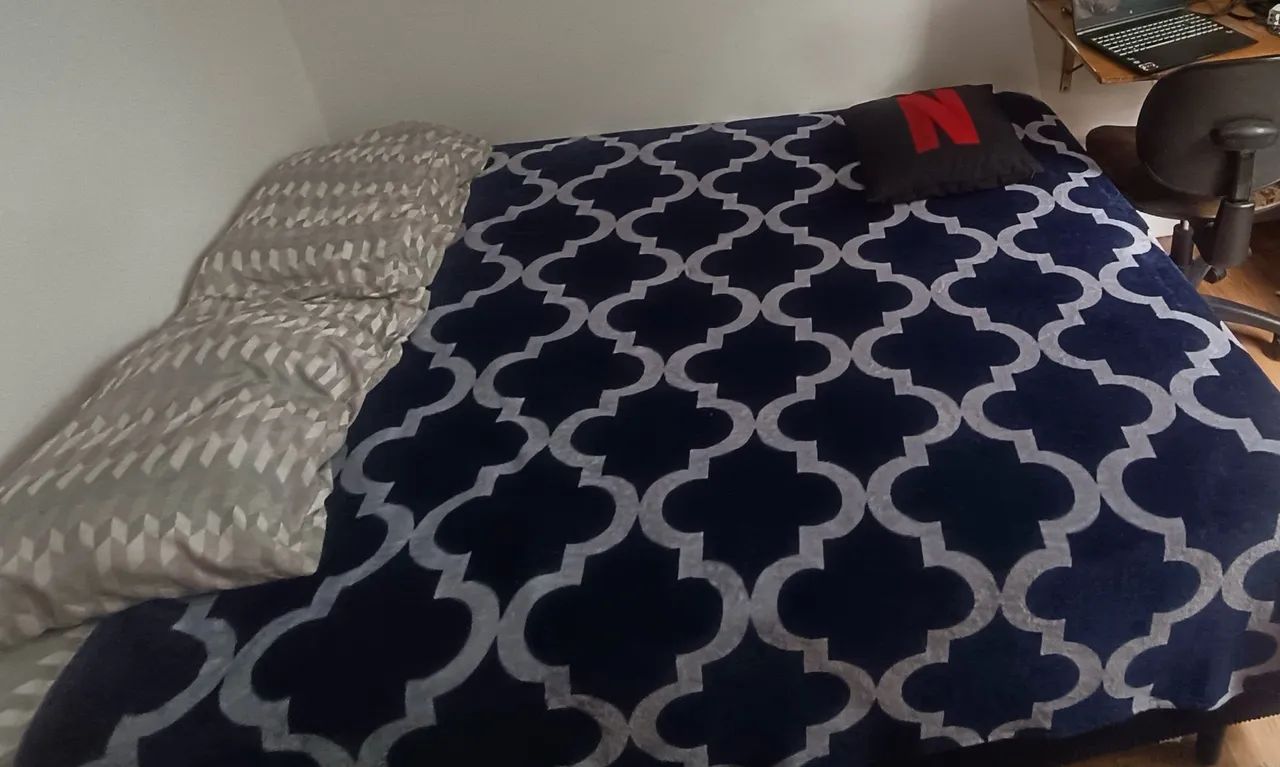 Colchão e cama box