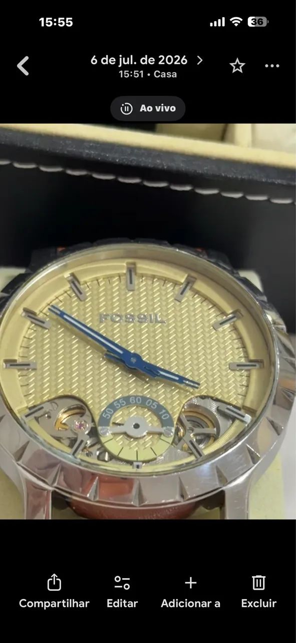 Relógio Fóssil twist  