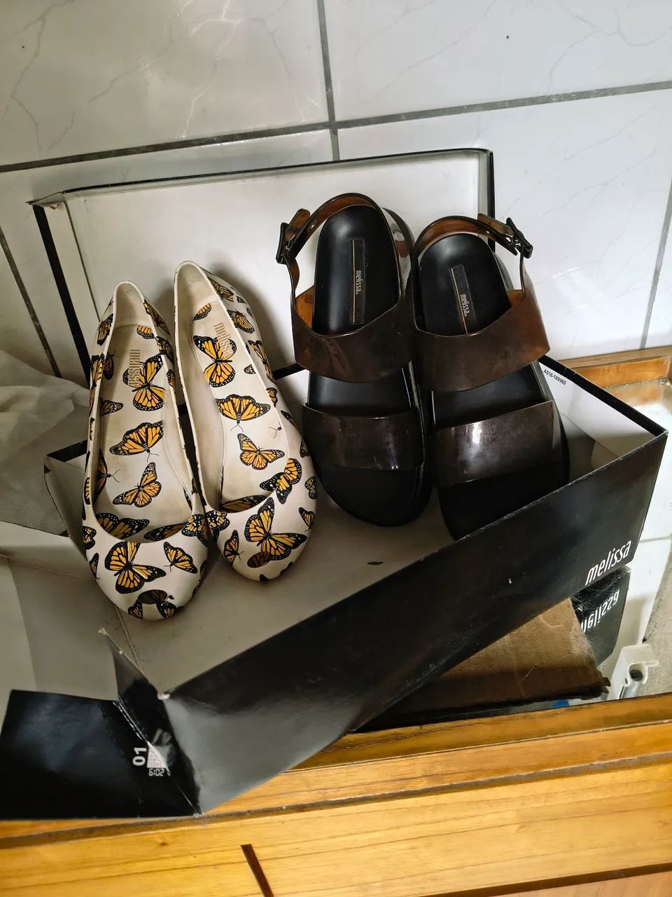 Kit 2 Melissas tamanho 36