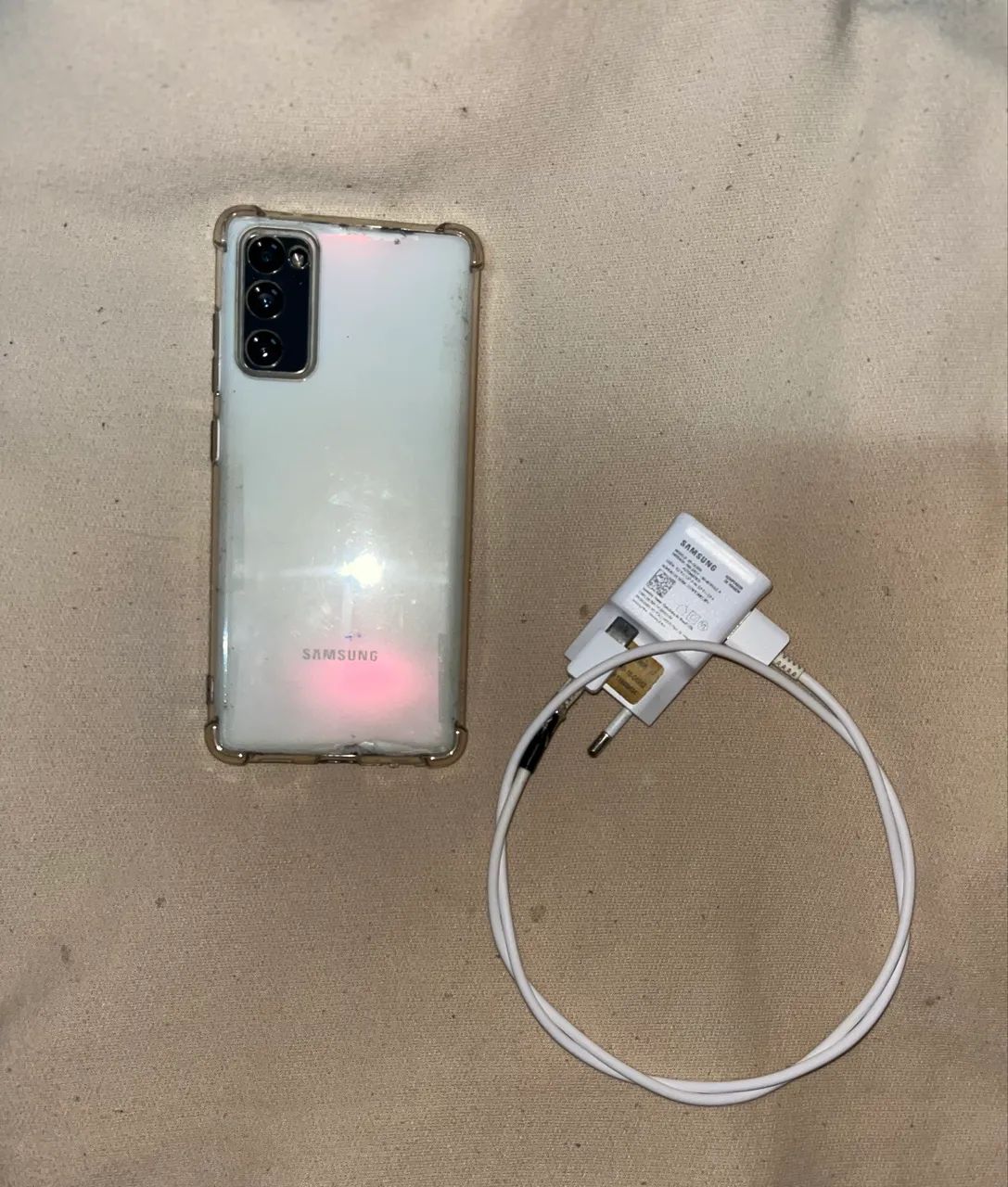S20 FE 128gb Memória, 6gb RAM - Branco