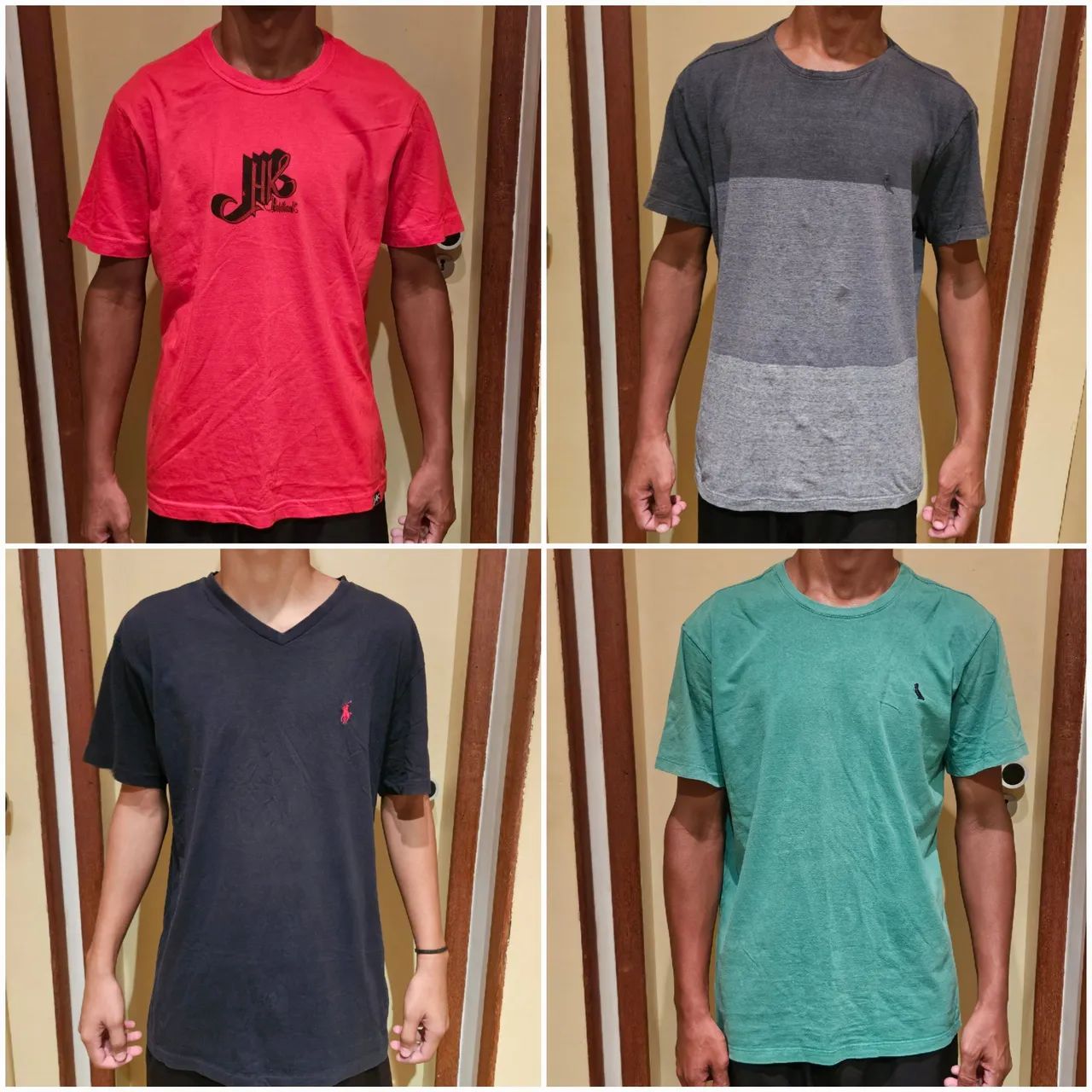 Camisas Algodão Tam P Preço Unitário  - Foto 5