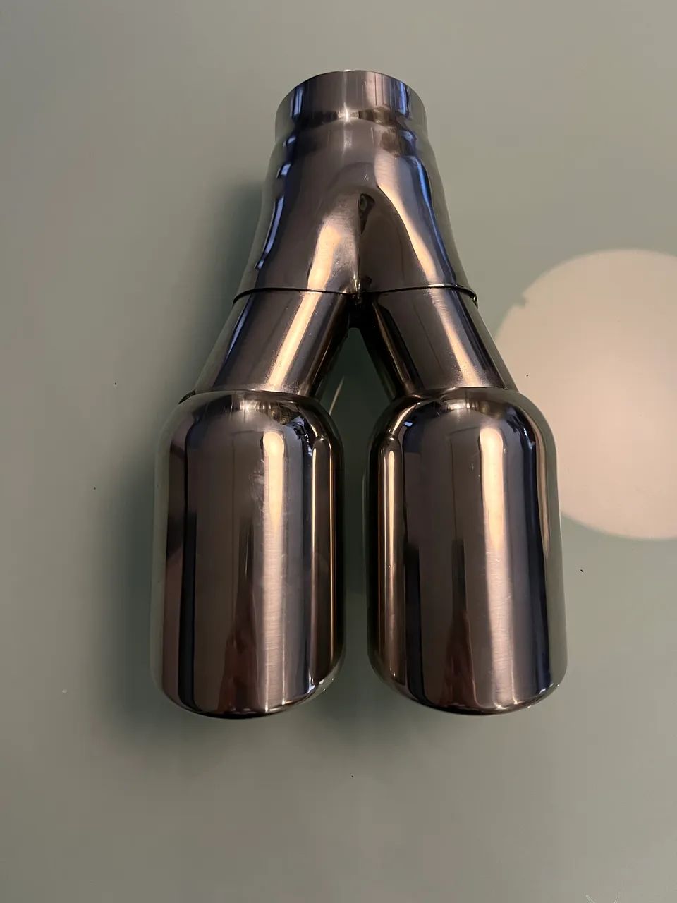 Ponteira Escapamento Inox Cromada 2,5 Polegadas - Foto 4